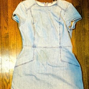 Mini Denim Dress